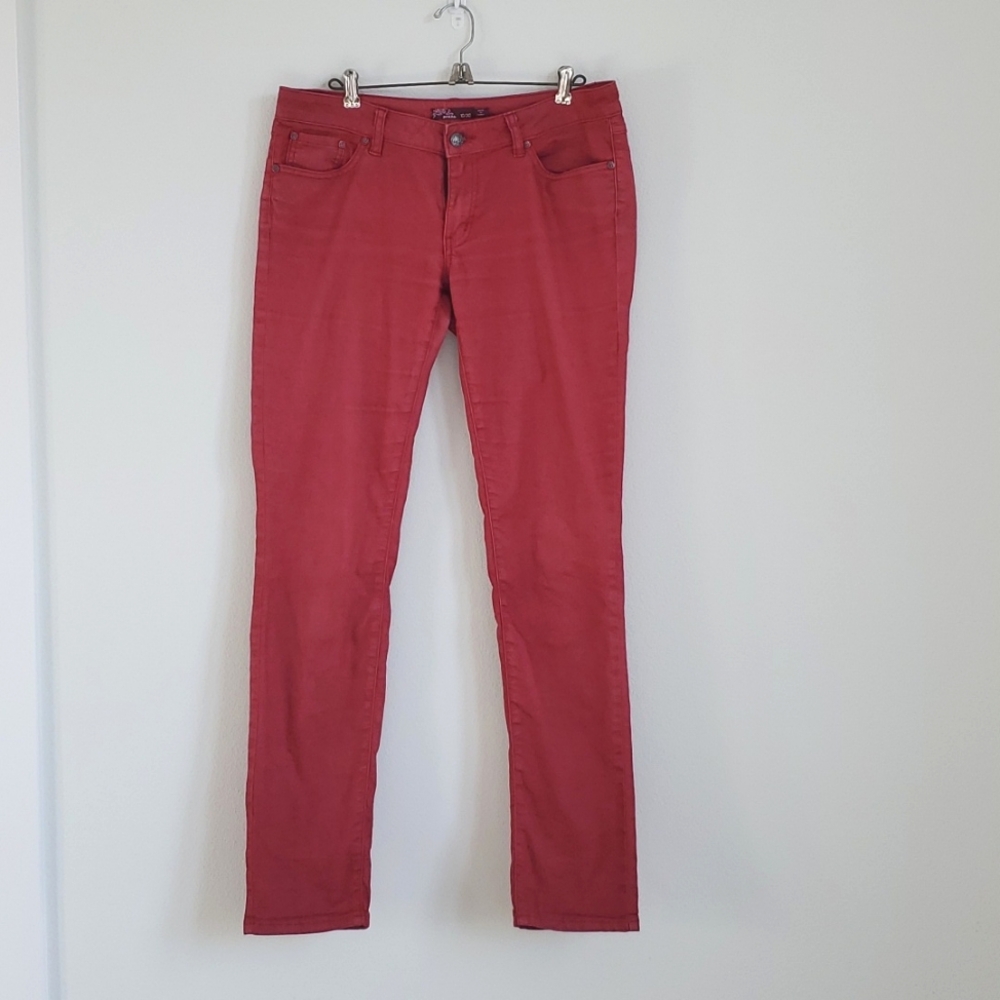 Women's prAna Kara Jeans, Red, 10/30